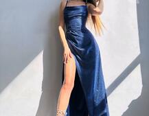 Сяючий комплект: корсет + спідниця максі | PUSHKA SHOP