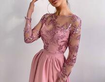 Сукня максі з паєтками та розрізом на спідниці | PUSHKA SHOP