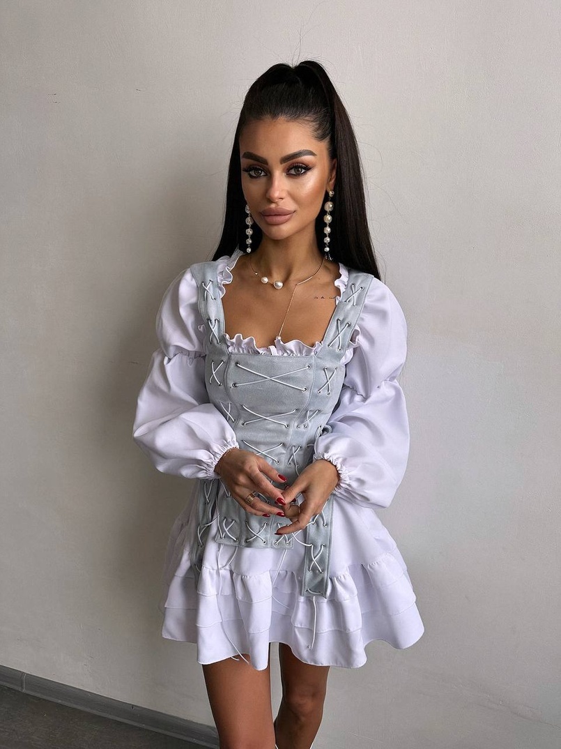 Комплект: сукня + корсет  Комплект: сукня + корсет  | PUSHKA SHOP