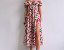 Сукня- міді з принтом Сукня- міді з принтом | PUSHKA SHOP