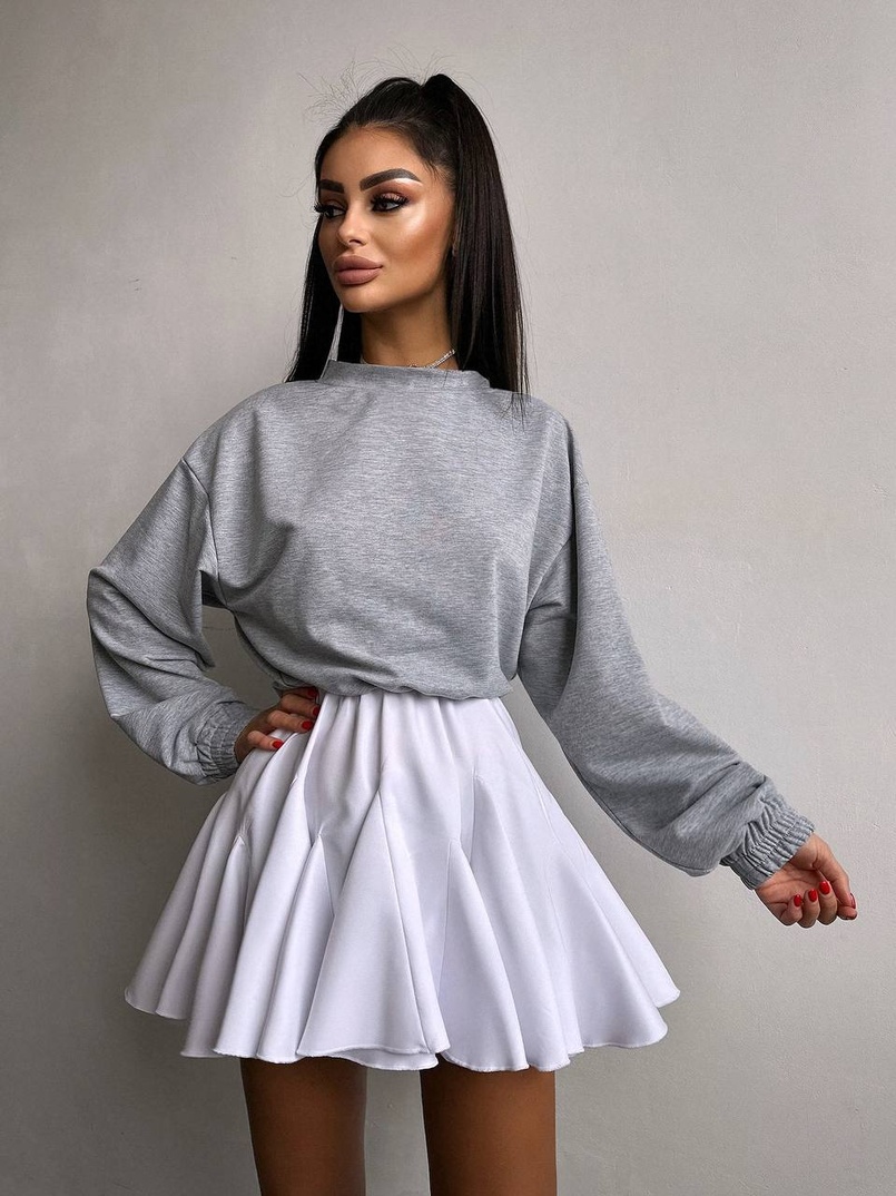 Комплект: спідниця + світшот | PUSHKA SHOP