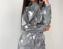 Рефлективный костюм с принтом | PUSHKA SHOP