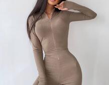 Трикотажный облегающий комбинезон с прозрачным бельевым корсетом Трикотажный облегающий комбинезон с прозрачным бельевым корсетом | PUSHKA SHOP