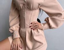 Приталена сорочка + корсет Приталена сорочка + корсет | PUSHKA SHOP