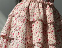 Платье с пышной юбочкой и корсетом | PUSHKA SHOP