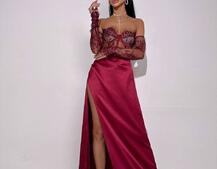 Комплект: мереживний корсет  +  спідниця максі   | PUSHKA SHOP