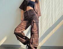 Комплект: сорочка та штани карго Комплект: сорочка та штани карго | PUSHKA SHOP