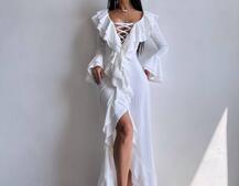 Сукня з воланами  | PUSHKA SHOP