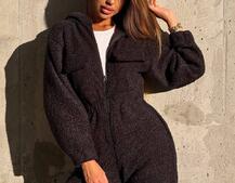 Теплий та мʼякий комбінезон Тедді на флісі Дуже приємний до тіла | PUSHKA SHOP