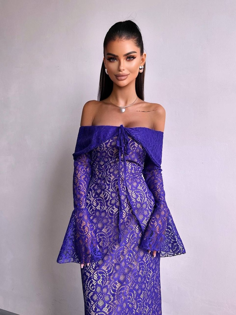 Мереживна сукня максі   Мереживна сукня максі   | PUSHKA SHOP