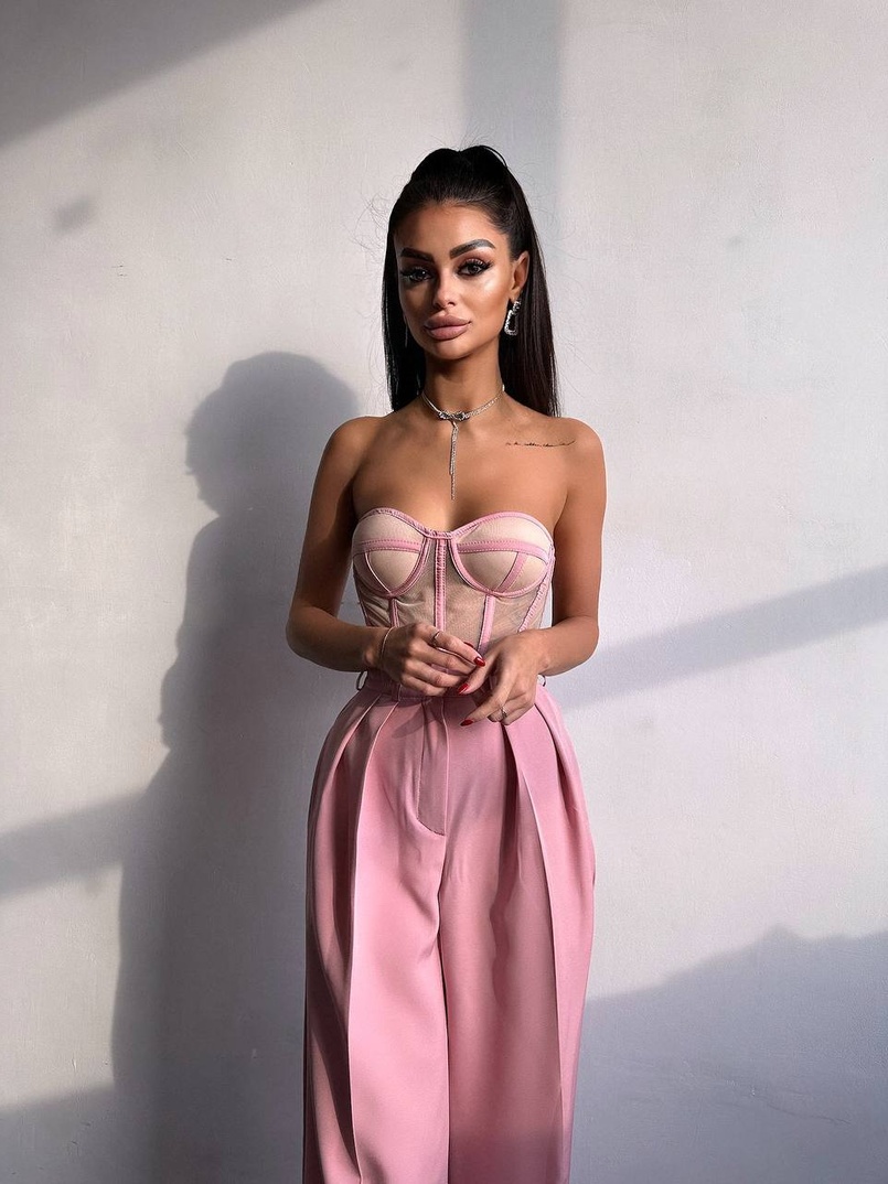 Костюм:  піджак на підкладці, штани+ корсет | PUSHKA SHOP