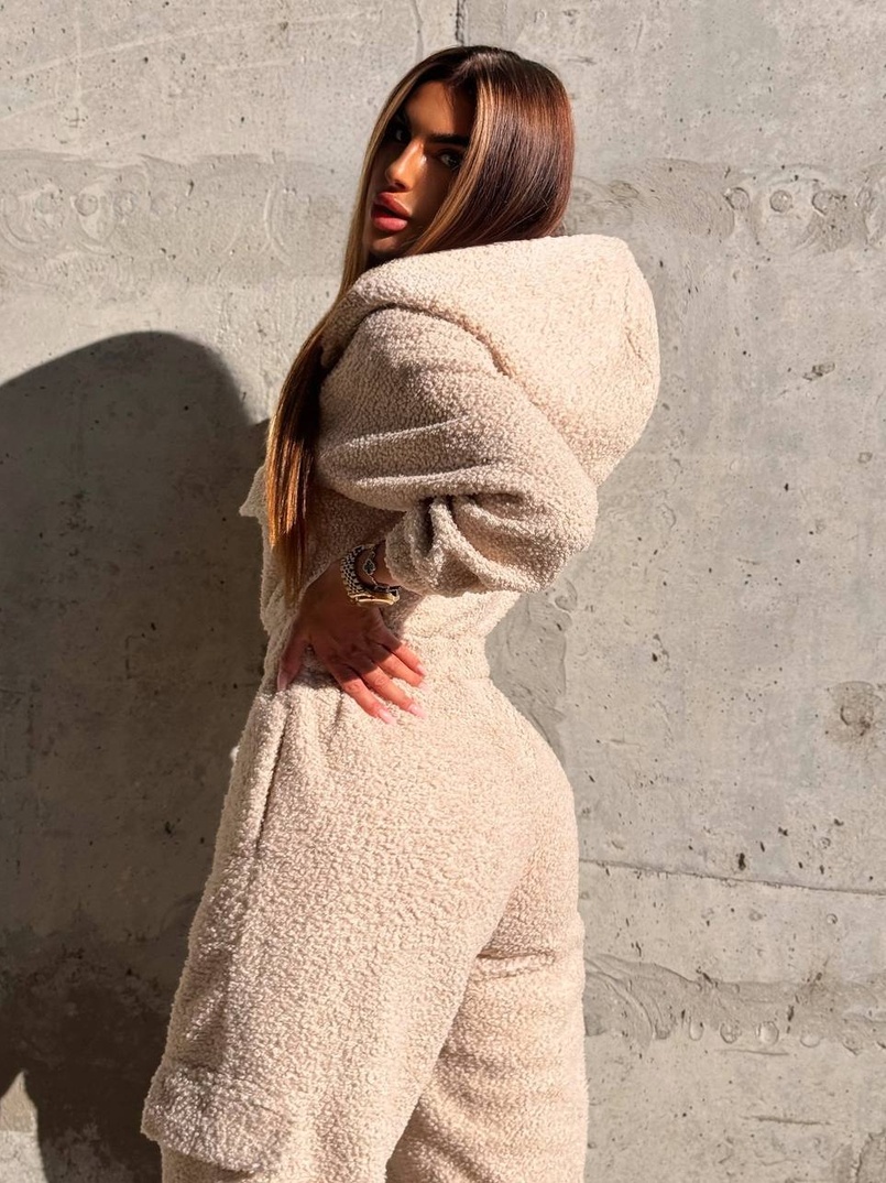 Теплий та мʼякий комбінезон Тедді на флісі Дуже приємний до тіла | PUSHKA SHOP