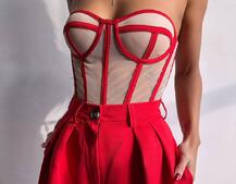 Костюм: піджак на підкладці, штани+ корсет Костюм: піджак на підкладці, штани+ корсет | PUSHKA SHOP