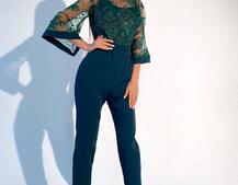 Эффектный комбинезон с кружевным верхом Эффектный комбинезон с кружевным верхом | PUSHKA SHOP