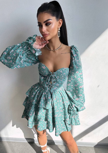 Корсетна сукня -бюстьє з пишною спідницею  | PUSHKA SHOP