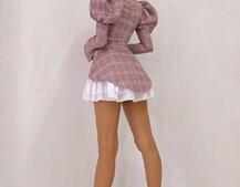 Сукня з об'ємними рукавами + спідниця з воланами Сукня з об'ємними рукавами + спідниця з воланами | PUSHKA SHOP