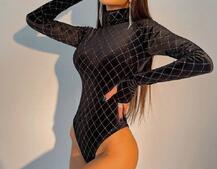 Боди с геометрическим принтом Боди с геометрическим принтом | PUSHKA SHOP