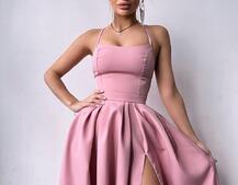 Сукня максі  зі шнурівкою на спинці | PUSHKA SHOP