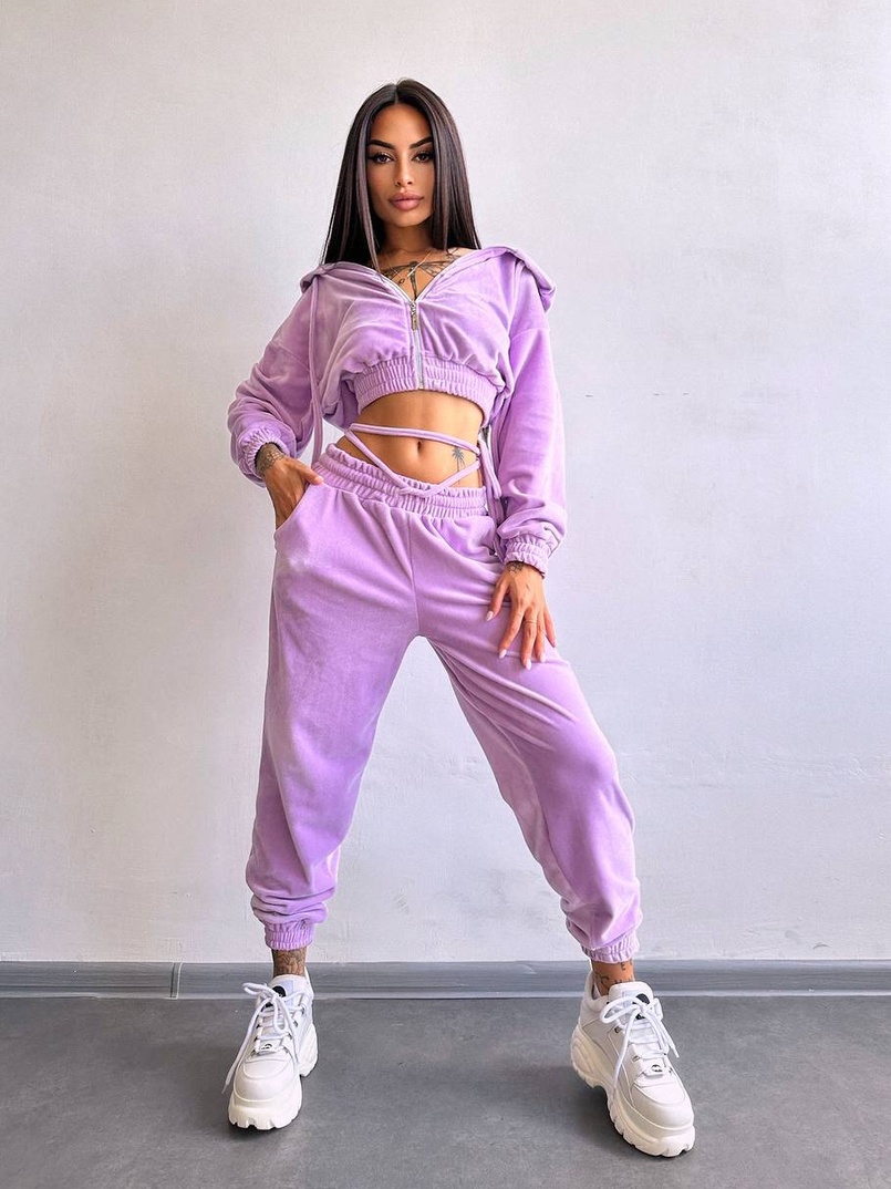 Велюровий комплект  | PUSHKA SHOP