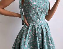 Корсетна сукня з подвійною спідницею  | PUSHKA SHOP