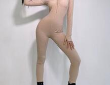 Трикотажный облегающий комбинезон  | PUSHKA SHOP