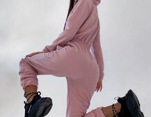 Приталенный комбинезон на молнии Приталенный комбинезон на молнии | PUSHKA SHOP