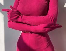 Комплект: штани кльош + топ з рукавичками та прорізами для рук Комплект: штани кльош + топ з рукавичками та прорізами для рук | PUSHKA SHOP