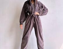 Велюровий комбінезон   | PUSHKA SHOP