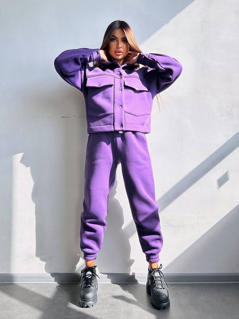 Комплект: тепла сорочка на кнопках + джоггери | PUSHKA SHOP