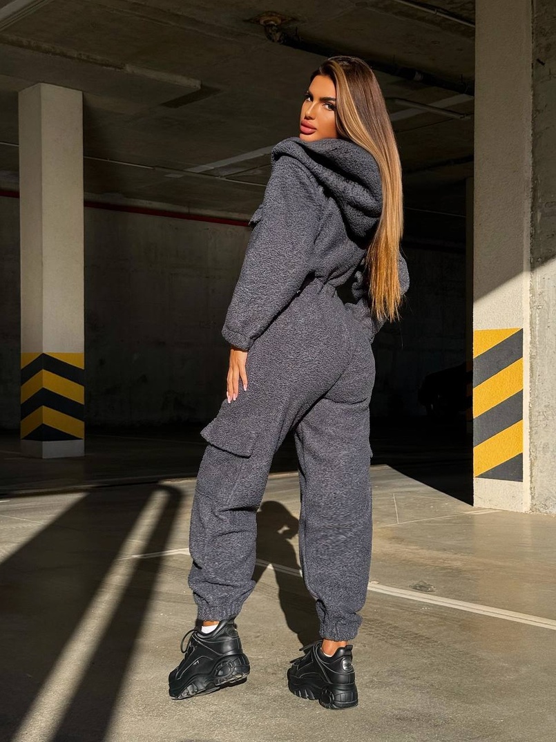 Теплий та мʼякий комбінезон Тедді на флісі Дуже приємний до тіла | PUSHKA SHOP