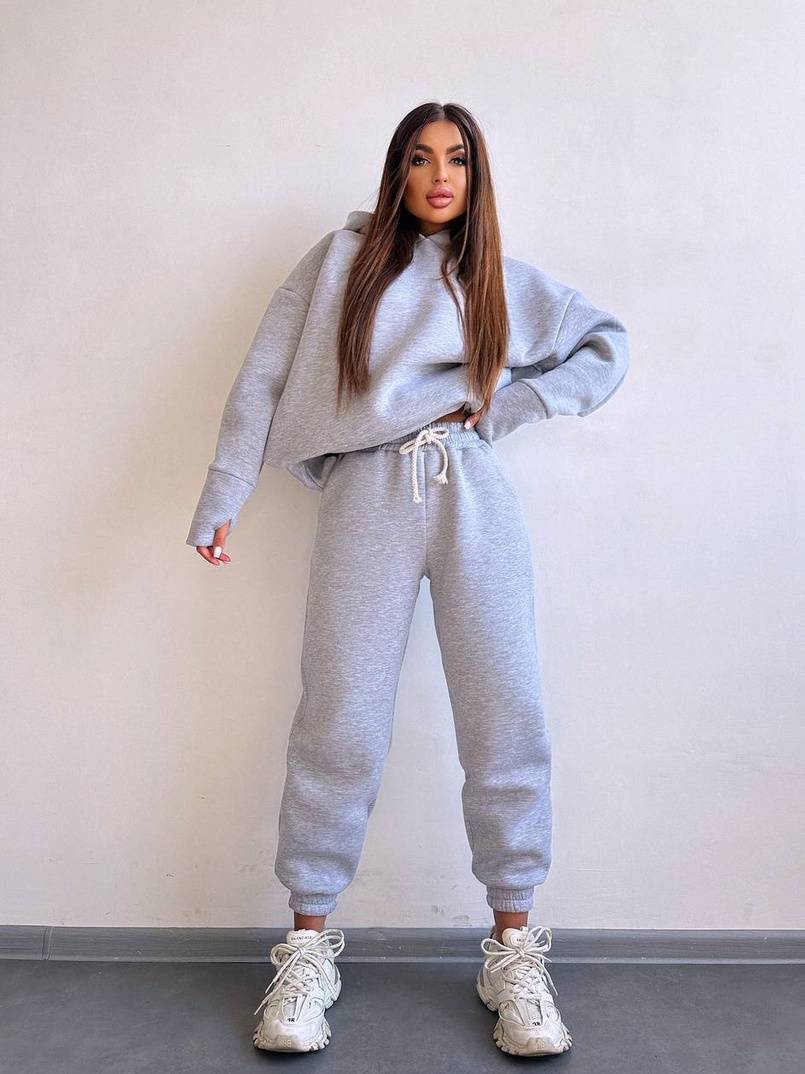 Теплий комплект: худі + спортивні штани | PUSHKA SHOP