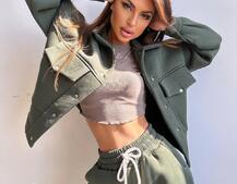 Комплект: тепла сорочка на кнопках + джоггери | PUSHKA SHOP