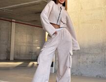 Теплий та мʼякий комплект Тедді на флісі Дуже приємний до тіла | PUSHKA SHOP