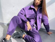 Комплект: тепла сорочка на кнопках + джоггери | PUSHKA SHOP