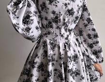 Корсетна сукня з подвійною спідницею  | PUSHKA SHOP