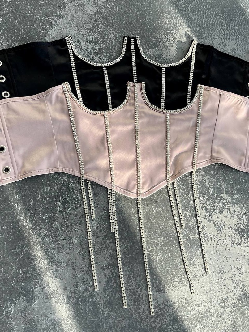 Корсет декорований стразами Ручна робота! Корсет декорований стразами Ручна робота! | PUSHKA SHOP