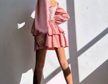 Сукня з корсетом, декорованим стразами  Ручна робота  Сукня з корсетом, декорованим стразами  Ручна робота  | PUSHKA SHOP