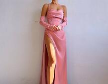 Комплект: корсет з рукавичками + спідниця максі з драпіруванням Комплект: корсет з рукавичками + спідниця максі з драпіруванням | PUSHKA SHOP