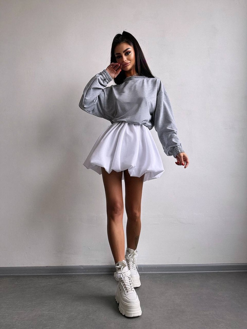 Комплект: спідниця + світшот | PUSHKA SHOP