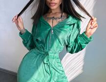 Велюровий комбінезон   | PUSHKA SHOP