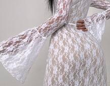 Мереживна сукня максі з чашечками    | PUSHKA SHOP