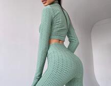 Комплект: топ на молнии + велосипедки Комплект: топ на молнии + велосипедки | PUSHKA SHOP