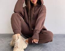 Тёплый комплект: худи + спортивные штаны Тёплый комплект: худи + спортивные штаны | PUSHKA SHOP