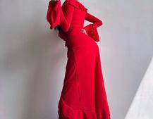 Сукня з воланами  | PUSHKA SHOP