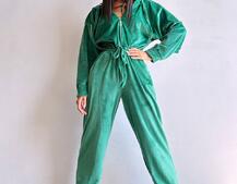 Велюровий комбінезон   | PUSHKA SHOP