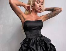 Комплект: корсет з + спідниця декорована трояндами Комплект: корсет з + спідниця декорована трояндами | PUSHKA SHOP