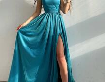 Платье-макси из сетки   с блестками  | PUSHKA SHOP