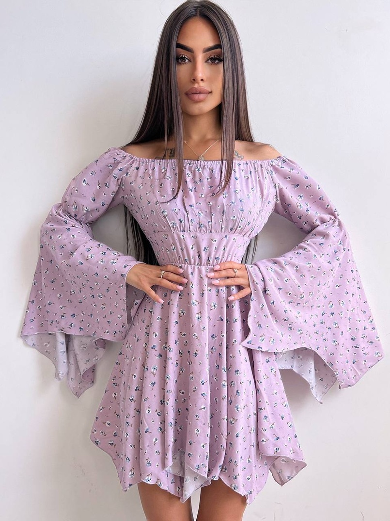 Сукня асиметричного крою з розкльошеними рукавами + корсет декорований стразами Ручна робота Сукня асиметричного крою з розкльошеними рукавами + корсет декорований стразами Ручна робота | PUSHKA SHOP