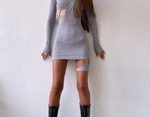 Облягаюча сукня міні цікавого крою Облягаюча сукня міні цікавого крою | PUSHKA SHOP