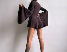 Ромпер з розкльошеними рукавами  | PUSHKA SHOP